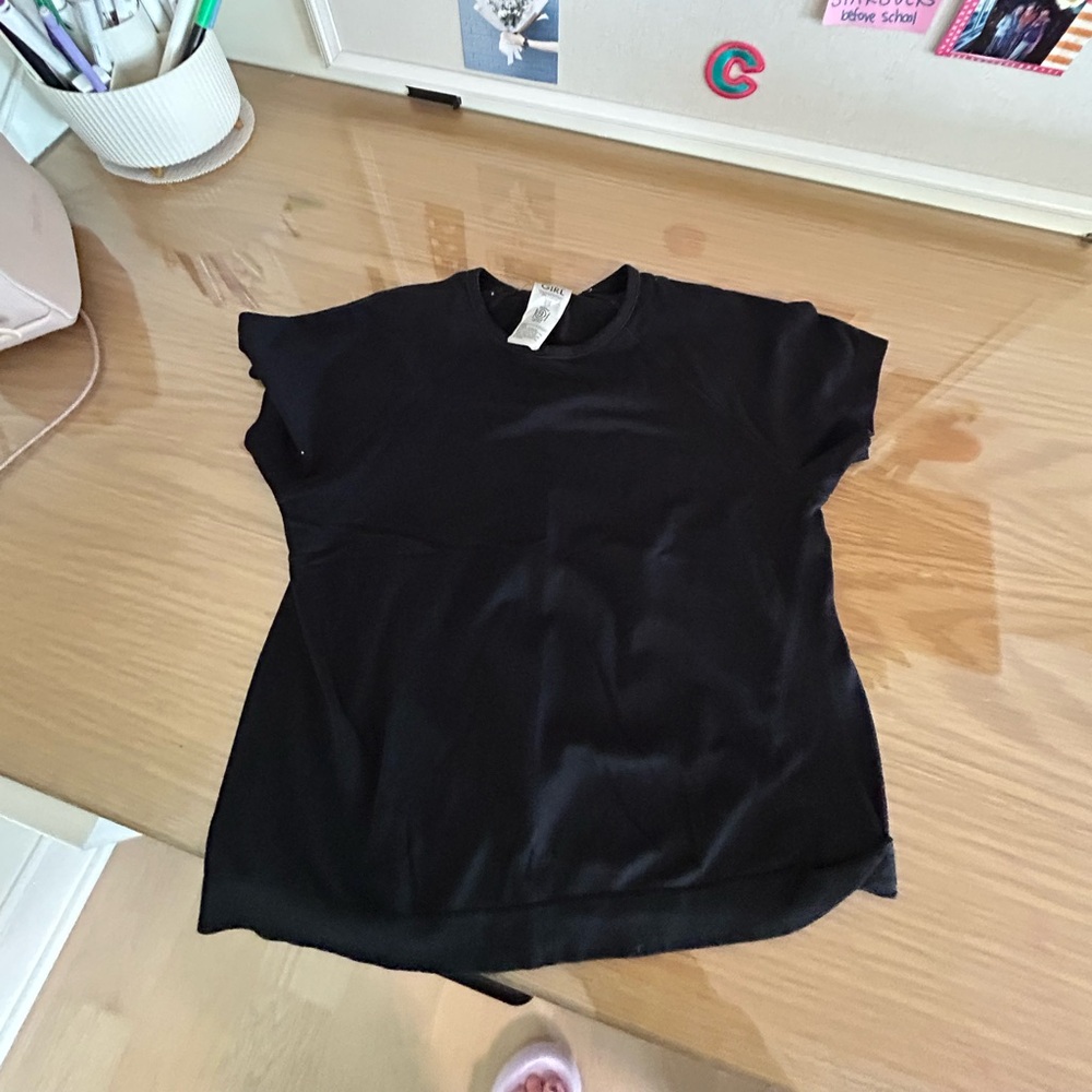 Athleta Black Short Sleeve Tee